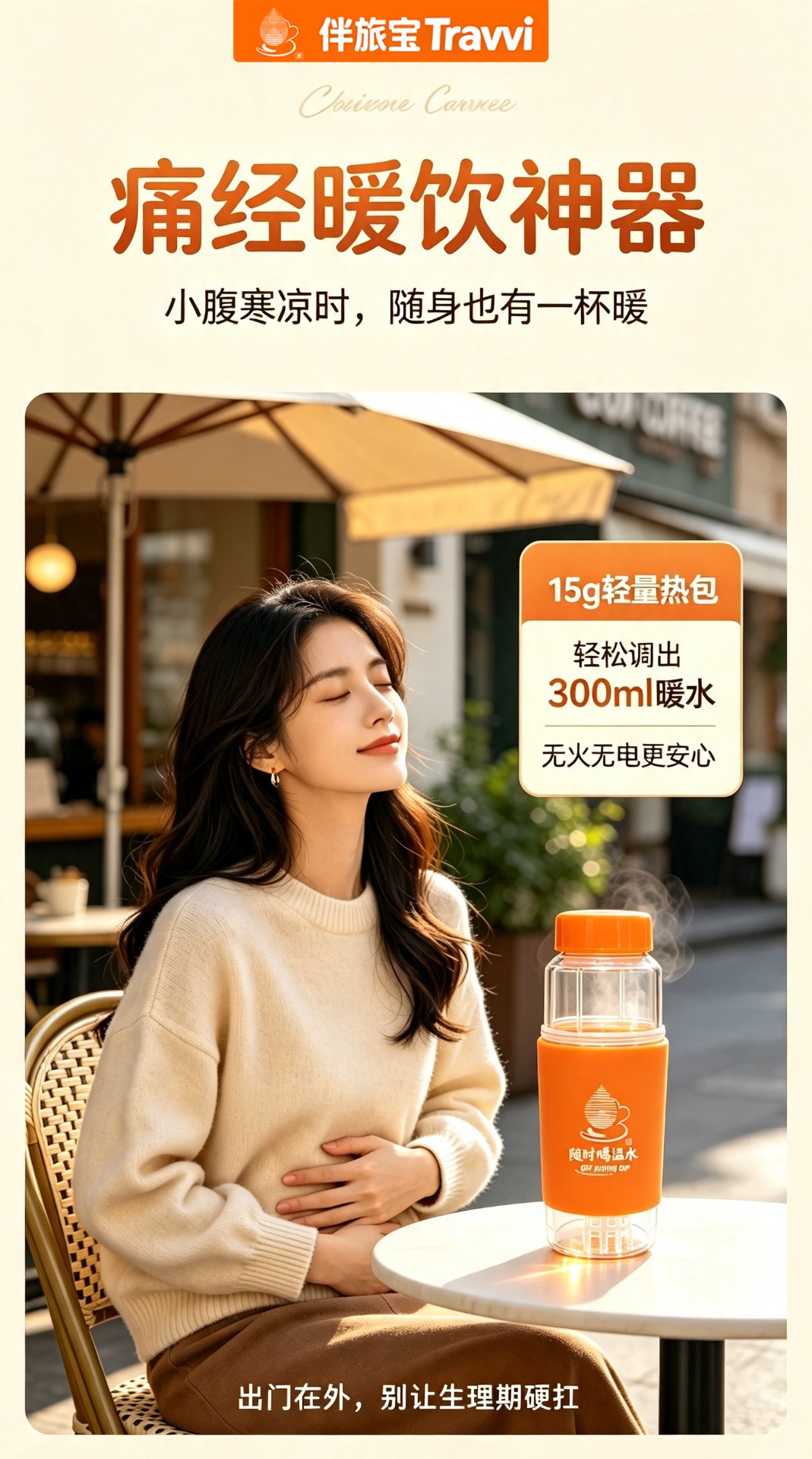 小腹寒凉时随身有一杯暖